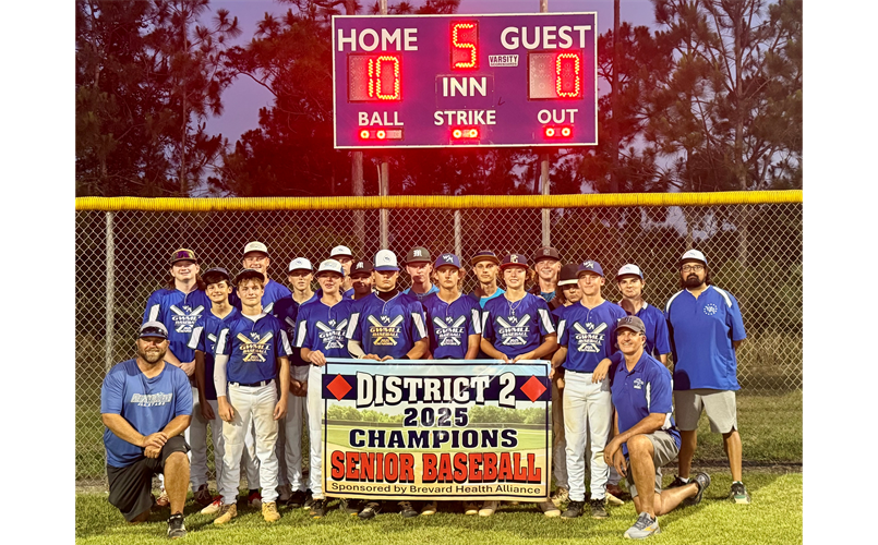 Sr Baseball Wins District 2 Championship!