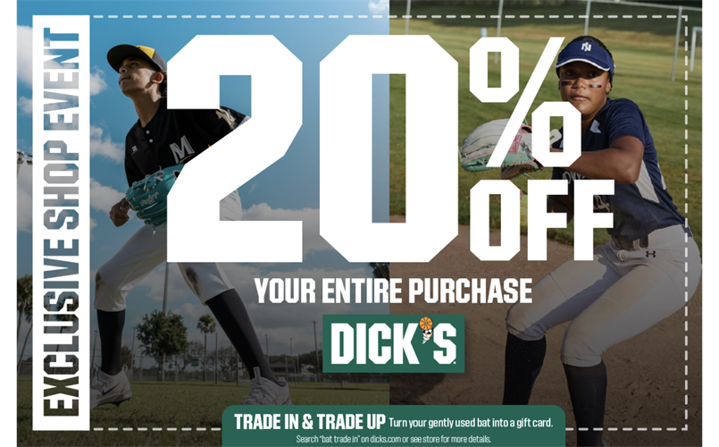 Dick's Exclusive Shop Event - Feb 6-9 2026