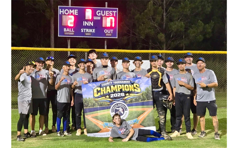 2026 Baseball Seniors District Champions